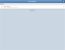 Tablet Screenshot of forum.tracking-board.com